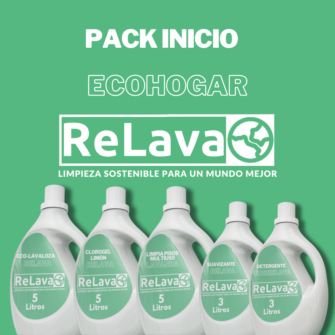 Pack Inicio EcoHogar ReLava (Incluye envases)
